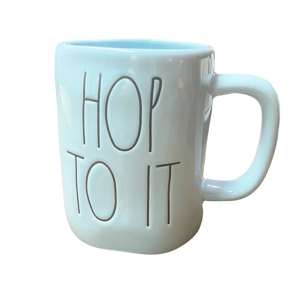 RAE Dunn “Hop to It” Artisan Collection by Magenta Mug - Picture 1 of 3